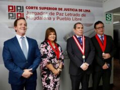 Titular del PJ y alcalde de Magdalena anuncian nuevo local para luchar contra la criminalidad