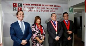 Titular del PJ y alcalde de Magdalena anuncian nuevo local para luchar contra la criminalidad