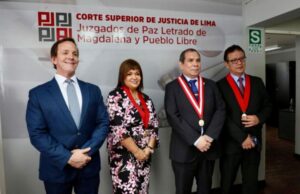 Titular del PJ y alcalde de Magdalena anuncian nuevo local para luchar contra la criminalidad