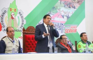 Se instala el primer Comité Regional de Seguridad Ciudadana (Coresec) en Amazonas