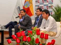 Gobernador Gilmer Horna participa en la I Cumbre Nacional de Salud en Chiclayo