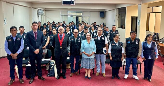 Poder Judicial: la I Jornada de Capacitación de Jueces de Paz en Cajamarca fue un éxito