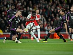 Arsenal y Bayern Múnich terminaron igualados 2-2 en Cuartos de Final de Champions