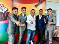 Kumbia Marina rinde tributo al grupo Agua Marina y grabará un tema compuesto por le humorista Manolo Rojas