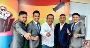 Kumbia Marina rinde tributo al grupo Agua Marina y grabará un tema compuesto por le humorista Manolo Rojas