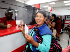 14 abril: El ‘pagatón dominical’ de Pensión 65 llega a 157 agencias del Banco de la Nación