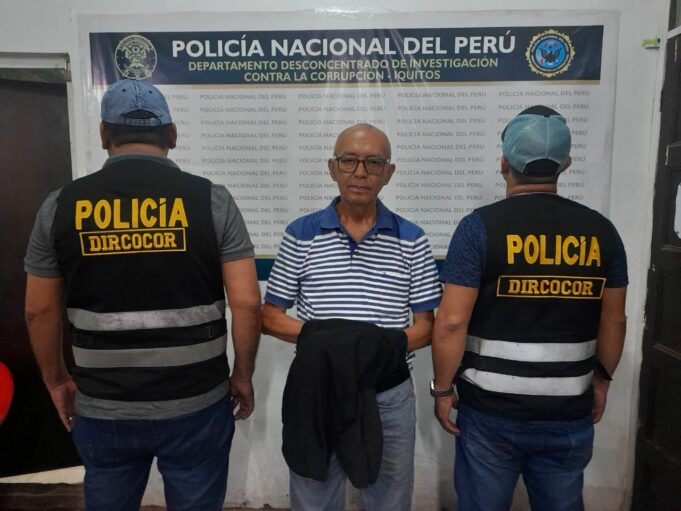 Capturan a alcalde de Pebas enel aeropuerto Jorge Chávez