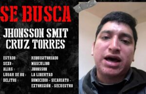 Se busca: Así luce el rostro del cabecilla de la organización criminal «Los Pulpos»