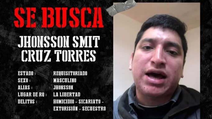 Se busca: Así luce el rostro del cabecilla de la organización criminal «Los Pulpos»