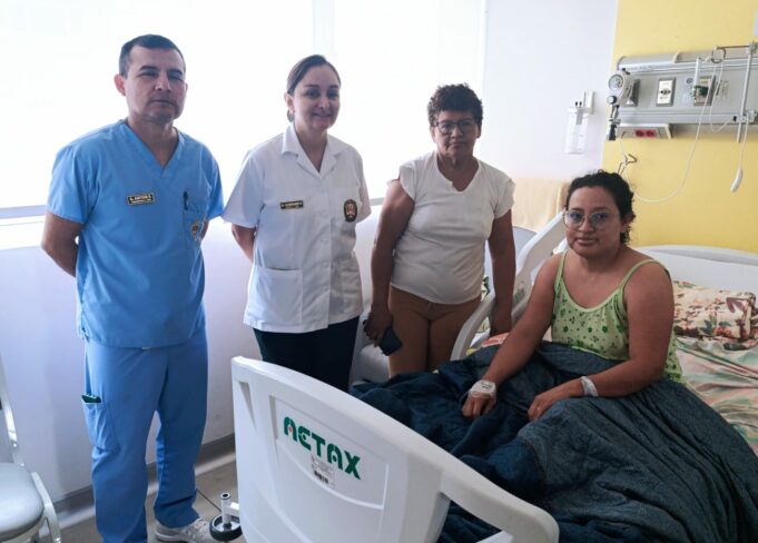 Suboficial del Grupo Terna se recupera luego de exitosa operación a la mandíbula