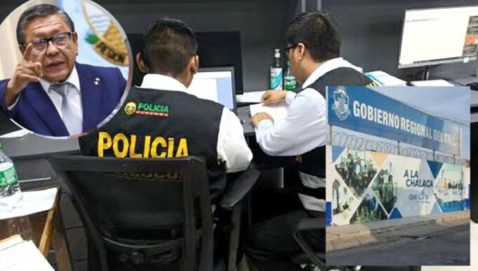 Callao: Fiscalía allana sede del gobierno regional por contrataciones irregulares