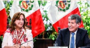 Dina y el daddy Oscorima