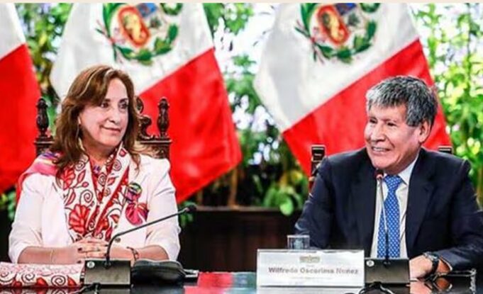 Dina y el daddy Oscorima