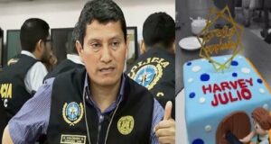 Harvey Colchado, exjefe de la Diviac se refirió a torta de cumpleaños:“No me burlé de la presidenta Dina Boluarte”