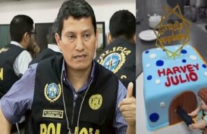 Harvey Colchado, exjefe de la Diviac se refirió a torta de cumpleaños:“No me burlé de la presidenta Dina Boluarte”