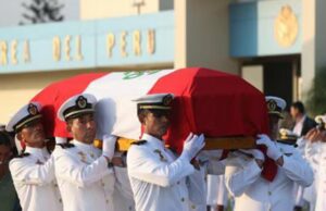 Rínden homenaje póstumo a técnico MGP Edgar Tiburcio caído en el Vraem
