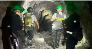 La Libertad: Mineros ilegales se tumban dos torres de alta tensión en mina Poderosa en Pataz