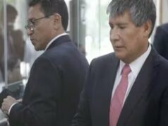 Wilfredo Oscorima: gobernador de Ayacucho llega y se retira del Congreso, sin responder por el Rolexgate