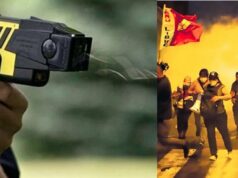 Carta blanca a brutalidad policial: Congreso propone usar pistolas de descarga eléctrica contra ciudadanos que protesten