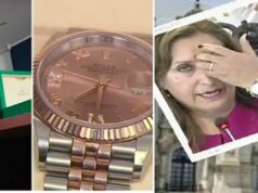 Wilfredo Oscorima compró Rolex en el cumpleaños de Dina Boluarte y ese mismo día se lo entregó en Palacio