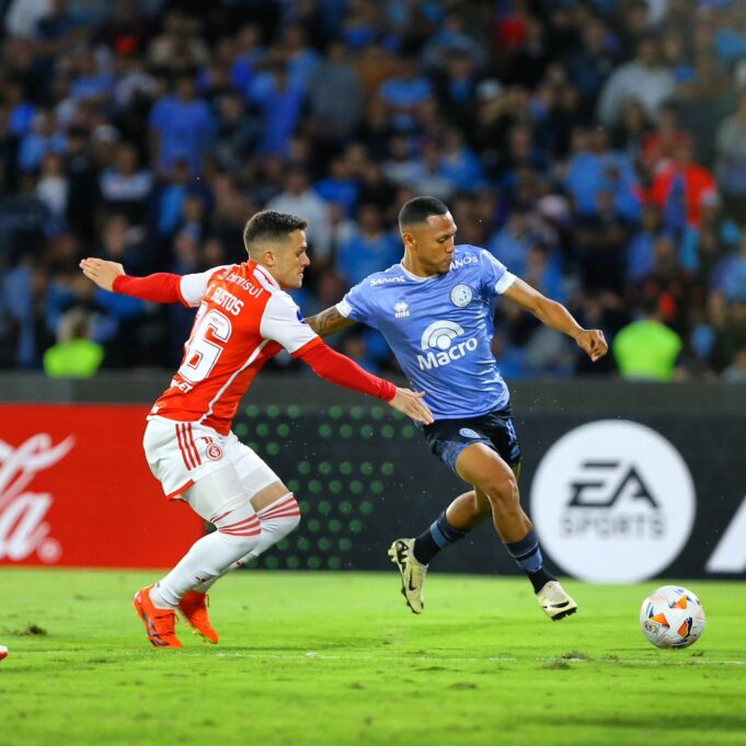 Belgrano con Bryan Reyna igualó en casa ante Internacional de Brasil 0-0 por la Sudamericana