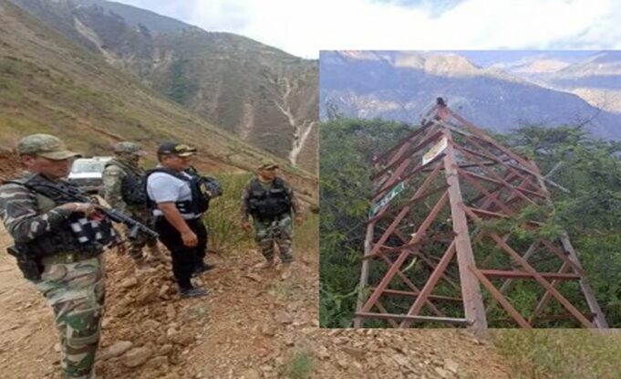 Pataz es tierra de nadie: pese a estado emergencia se tumban 15 torres