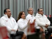 Dina Boluarte: equipo de seguridad encierra a periodistas en momentos del simulacro