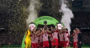 Olympiakos de Grecia es el Campeón de la Conference League al vencer a Fiorentina 1-0