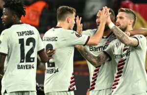 Leverkusen y Atalanta sacaron buenos resultados en la ida de semifinales de Europa League