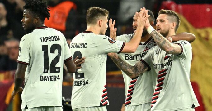 Leverkusen y Atalanta sacaron buenos resultados en la ida de semifinales de Europa League