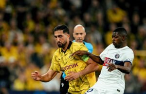 Borussia Dortmund sacó minima ventaja en la ida ante PSG 1-0 en semifinal de Champions
