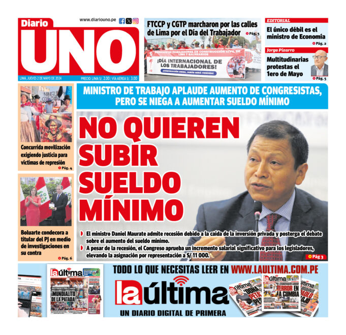 Edición del 2 de mayo de 2024