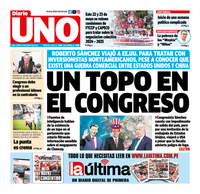 Edición del 13 de mayo de 2024