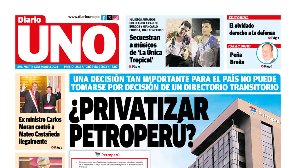 Edición del 14 de mayo de 2024