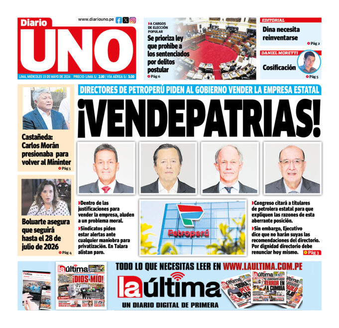 Edición del 15 de mayo de 2024