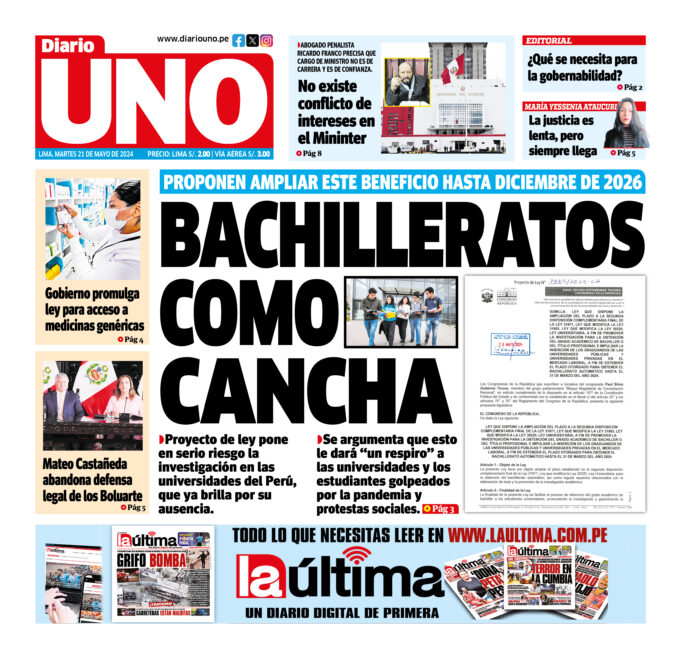 Edición del 21 de mayo de 2024