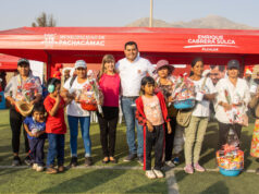 Cerca de 10,000 mamitas celebraron su día en Pachacámac