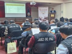 Poder Judicial: órgano de control capacitó a más de mil quinientos jueces de paz de todo el país