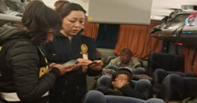 Fiscalía de Familia dirige intervención en buses interprovinciales para prevenir la trata de personas