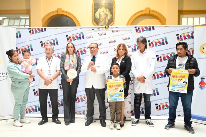 INSN: 50 niños con labio fisurado y paladar hendido serán operados sin costo alguno