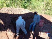 Fiscalía de Derechos Humanos exhuma y recupera 21 restos óseos de víctimas del terrorismo en Mazamari región Junín