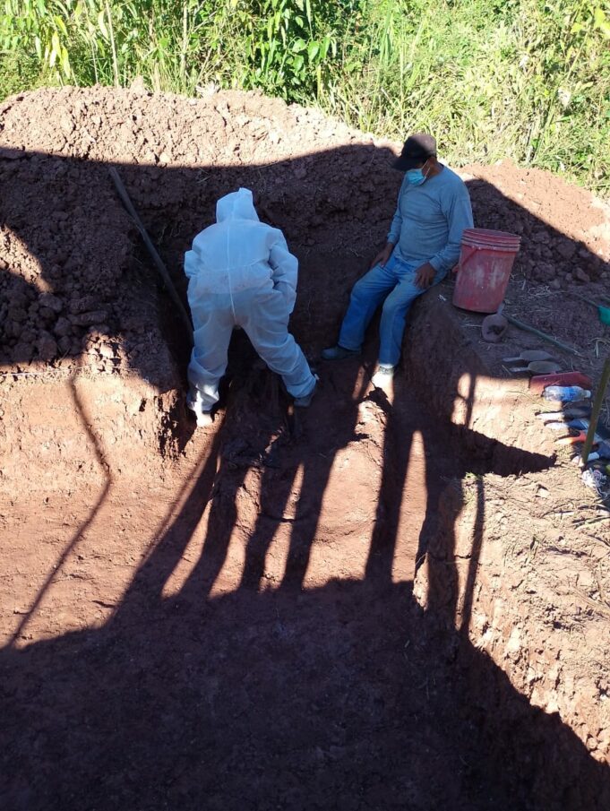 Fiscalía de Derechos Humanos exhuma y recupera 21 restos óseos de víctimas del terrorismo en Mazamari región Junín