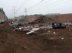 Autoridades abandonan el Parque Industrial