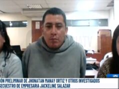 Poder Judicial dictó detención preliminar contra los tres nuevos detenidos por secuestro de empresaria Jackeline Salazar