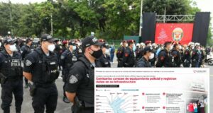 Policías sin escudos, varas, grilletes ni chalecos antibalas, asi no pueden luchar contra inseguridad