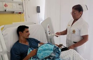Policía herido en asalto en el Callao se recupera en Hospital PNP «Luis N. Sáenz»