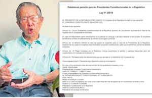 Ley 26519 es clara: ¡A Fujimori no le corresponde ninguna pensión!