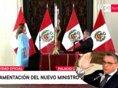 Juan José Santivañez es el nuevo ministro del Interior, en reemplazo de Walter Ortiz