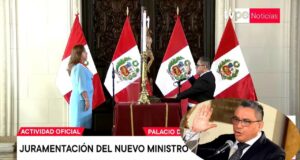 Juan José Santivañez es el nuevo ministro del Interior, en reemplazo de Walter Ortiz
