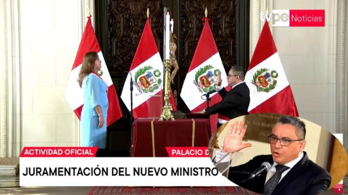Juan José Santivañez es el nuevo ministro del Interior, en reemplazo de Walter Ortiz